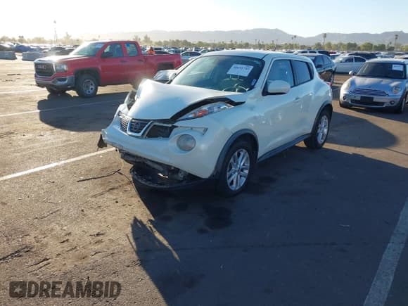 ✅ 2012 Nissan Juke S • VIN: JN8AF5MR6CT111457 • Lot: 40691742. Listed on IAAI with 120,906 mi. Free auction sales archive from the USA and detailed vehicle history report at DreamBid. Image 2.
