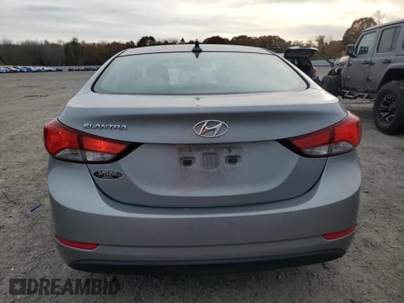 ✅ 2014 Hyundai Elantra SE • VIN: KMHDH4AE5EU179319 • Lot: 91545555. Listed on Copart with 134,883 mi. Free auction sales archive from the USA and detailed vehicle history report at DreamBid. Image 6.