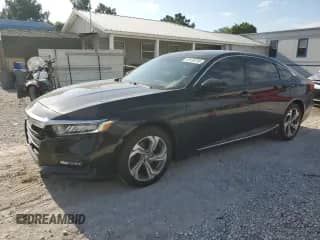 2020 Honda Accord EX-L with VIN 1HGCV2F51LA013112, listed as a Copart auction lot 63138705 with 61,817 mi miles and Salvage title. Bid and sale history available at DreamBid. Image 1.