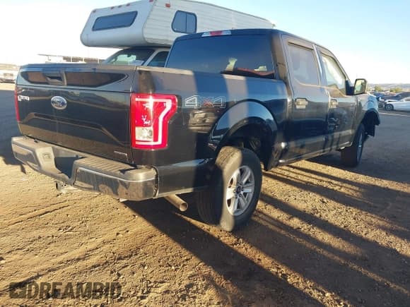 ✅ 2016 Ford F-150 XLT • VIN: 1FTEW1E83GFD03287 • Lot: 43893168. Listed on IAAI with Not provided. Free auction sales archive from the USA and detailed vehicle history report at DreamBid. Image 4.