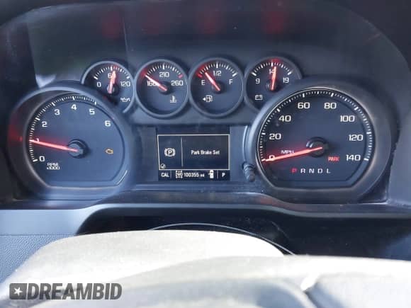 2019 Chevrolet Silverado 1500 Custom Trail Boss z VIN 3GCPYCEH7KG121386, wystawiony jako IAAI lot #41357405 z przebiegiem 100 355 mil mil oraz . Historia ofert i sprzedaży dostępna na DreamBid. Obrazek 7.