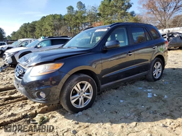 ✅ 2011 Hyundai Santa Fe Limited • VIN: 5XYZKDAG9BG047285 • Lot: 81780234. Listed on Copart with 160,674 mi. Free auction sales archive from the USA and detailed vehicle history report at DreamBid. Image 1.