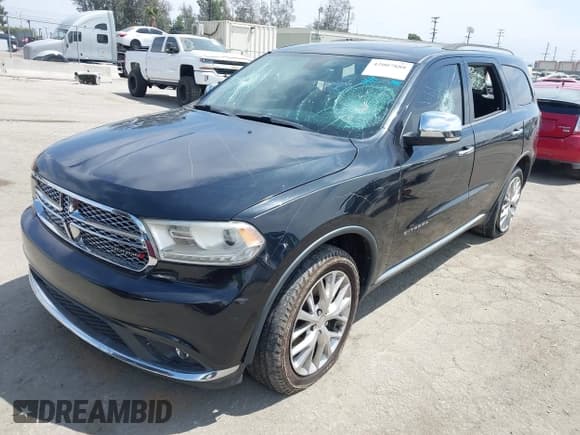 ✅ 2014 Dodge Durango Citadel • VIN: 1C4RDHEG7EC300852 • Lot: 42007888. Listed on IAAI with 128,662 mi. Free auction sales archive from the USA and detailed vehicle history report at DreamBid. Image 2.