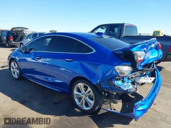2017 Chevrolet Cruze Premier с VIN 1G1BF5SM4H7156123, выставлен на аукционе IAAI как лот 43551830 с пробегом 64 065 миль миль и . История ставок и продаж доступна на DreamBid. Изображение 3.
