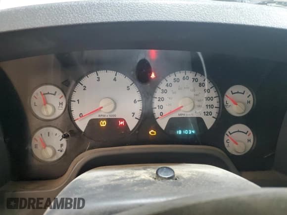 ✅ 2008 Dodge 2500 ST • VIN: 3D7KS26D38G244747 • Lot: 52022295. Listed on Copart with 181,034 mi. Free auction sales archive from the USA and detailed vehicle history report at DreamBid. Image 9.