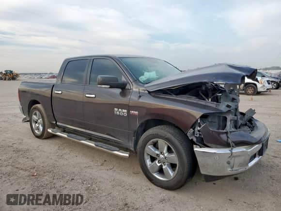 2016 Ram 1500 Big Horn with VIN 1C6RR6LT6GS241783, listed as a Copart auction lot 80761615 with 126,586 mi miles and Salvage title. Bid and sale history available at DreamBid. Image 4.