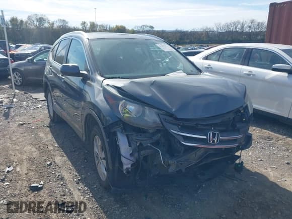 ✅ 2013 Honda CR-V EX-L • VIN: 2HKRM4H75DH657258 • Lot: 43655621. Listed on IAAI with Not provided. Free auction sales archive from the USA and detailed vehicle history report at DreamBid. Image 6.