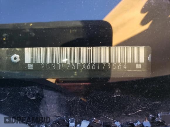 ✅ 2006 Chevrolet Equinox LT • VIN: 2CNDL73FX66179564 • Лот: 83899444. Опубликован ранее на Copart с пробегом 196 406 миль. Бесплатный доступ к архиву аукционных продаж из США и подробный отчёт об истории автомобиля на DreamBid. Изображение 14.