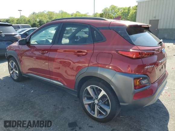 ✅ 2020 Hyundai Kona Ultimate • VIN: KM8K5CA54LU543530 • Лот: 55710774. Опубликован ранее на Copart с пробегом 52 015 миль. Бесплатный доступ к архиву аукционных продаж из США и подробный отчёт об истории автомобиля на DreamBid. Изображение 2.