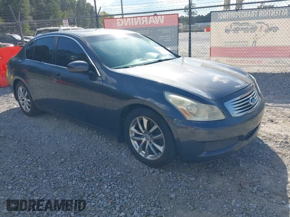 ✅ 2007 Infiniti G35 Sport • VIN: JNKBV61E07M727633 • Lot: 43321815. Listed on IAAI with Not provided. Free auction sales archive from the USA and detailed vehicle history report at DreamBid. Image 6.