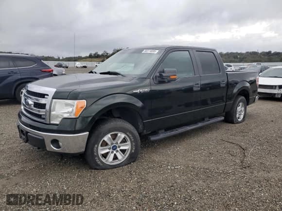 ✅ 2014 Ford F-150 XLT • VIN: 1FTFW1EF0EFA95708 • Lot: 90374695. Listed on Copart with 164,648 mi. Free auction sales archive from the USA and detailed vehicle history report at DreamBid. Image 1.