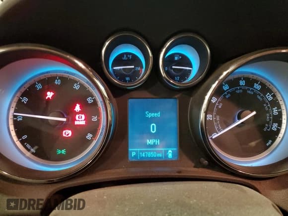 ✅ 2014 Buick Verano Group • VIN: 1G4PS5SK2E4128059 • Lot: 89652105. Listed on Copart with 147,850 mi. Free auction sales archive from the USA and detailed vehicle history report at DreamBid. Image 9.