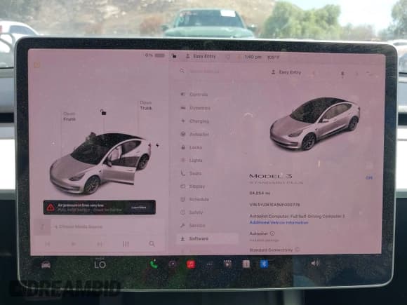 ✅ 2021 Tesla Model 3 Standard Range Plus • VIN: 5YJ3E1EA1MF000778 • Lot: 43229701. Wystawiony na IAAI z przebiegiem 84 054 mil. Bezpłatny archiwum sprzedaży aukcyjnych z USA i szczegółowy raport historii pojazdu na DreamBid. Zdjęcie 7.