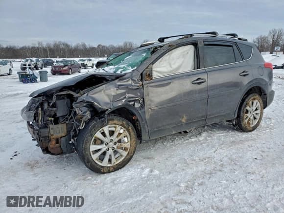 ✅ 2014 Toyota RAV4 Limited • VIN: 2T3DFREV5EW157518 • Lot: 94736505. Listed on Copart with Not provided. Free auction sales archive from the USA and detailed vehicle history report at DreamBid. Image 1.