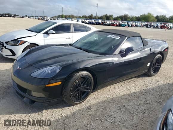 2007 Chevrolet Corvette with VIN 1G1YY36U875105320, listed as a Copart auction lot 79494094 with Not provided miles and Salvage title. Bid and sale history available at DreamBid. Image 1.