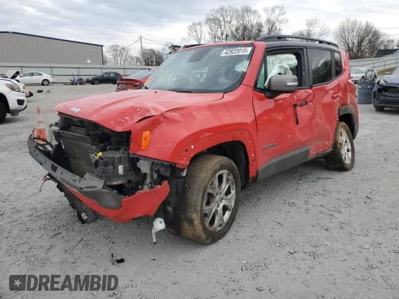 ✅ 2019 Jeep Renegade Limited • VIN: ZACNJBD11KPJ91150 • Lot: 42922015. Wystawiony na Copart z przebiegiem Nie podano. Bezpłatny archiwum sprzedaży aukcyjnych z USA i szczegółowy raport historii pojazdu na DreamBid. Zdjęcie 1.