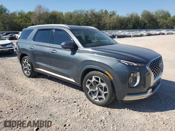 ✅ 2022 Hyundai Palisade Calligraphy • VIN: KM8R7DHE4NU368770 • Лот: 73717974. Размещён на Copart с пробегом 41 761 миль миль. Получите бесплатный доступ к архиву аукционных продаж из США и посмотрите подробный отчёт об истории автомобиля на DreamBid. Изображение 4.