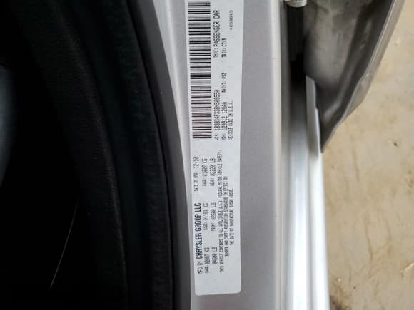 ✅ 2011 Dodge Avenger Express • VIN: 1B3BD4FG3BN509550 • Лот: 67751914. Опубликован ранее на Copart с пробегом Не указан. Бесплатный доступ к архиву аукционных продаж из США и подробный отчёт об истории автомобиля на DreamBid. Изображение 14.