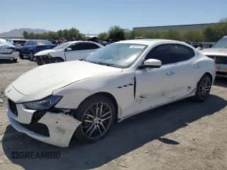 ✅ 2017 Maserati Ghibli • VIN: ZAM57XSA6H1242695 • Lot: 65656335. Wystawiony na Copart z przebiegiem 56 114 mil. Bezpłatny archiwum sprzedaży aukcyjnych z USA i szczegółowy raport historii pojazdu na DreamBid. Zdjęcie 1.