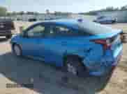 2021 Toyota Prius L Eco with VIN JTDKAMFU8M3140891, listed as a Copart auction lot 80926285 with 91,047 mi miles and Salvage title. Bid and sale history available at DreamBid. Image 2.