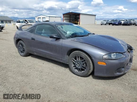 ✅ 1998 Mitsubishi Eclipse RS • VIN: 4A3AK34Y6WE002294 • Лот: 57409085. Опубликован ранее на Copart с пробегом 218 508 миль. Бесплатный доступ к архиву аукционных продаж из США и подробный отчёт об истории автомобиля на DreamBid. Изображение 4.