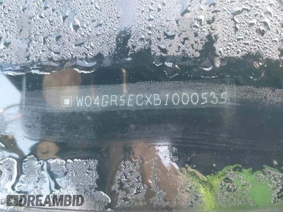 ✅ 2011 Buick Regal CXL RL3 • VIN: W04GR5ECXB1000535 • Lot: 43681777. Listed on IAAI with 52,637 mi. Free auction sales archive from the USA and detailed vehicle history report at DreamBid. Image 9.