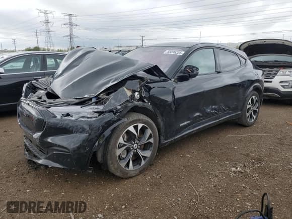 ✅ 2022 Ford Mustang Mach-E Premium • VIN: 3FMTK3SU6NMA23632 • Lot: 55096325. Listed on Copart with 33,038 mi. Free auction sales archive from the USA and detailed vehicle history report at DreamBid. Image 1.