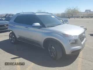 2023 Hyundai Venue SEL with VIN KMHRC8A38PU231250, listed as a Copart auction lot 72221204 with 21,687 mi miles and Salvage title. Bid and sale history available at DreamBid. Image 4.