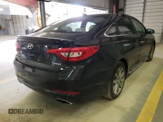 ✅ 2017 Hyundai Sonata Sport • VIN: 5NPE34AFXHH580489 • Лот: 64445552. Опубликован ранее на Copart с пробегом 83 178 миль. Бесплатный доступ к архиву аукционных продаж из США и подробный отчёт об истории автомобиля на DreamBid. Изображение 4.