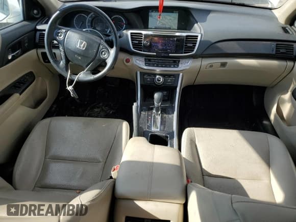 ✅ 2015 Honda Accord EX-L • VIN: 1HGCR2F82FA057560 • Lot: 91630605. Listed on Copart with 52,464 mi. Free auction sales archive from the USA and detailed vehicle history report at DreamBid. Image 8.