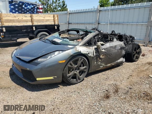 ✅ 2007 Lamborghini Gallardo • VIN: ZHWGU22T37LA04553 • Lot: 59555995. Listed on Copart with Not provided. Free auction sales archive from the USA and detailed vehicle history report at DreamBid. Image 1.