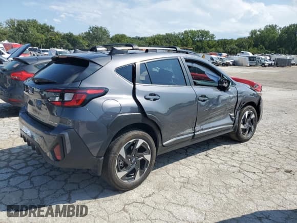 ✅ 2024 Subaru Crosstrek Limited • VIN: 4S4GUHM61R3749400 • Lot: 80182945. Listed on Copart with 8,636 mi. Free auction sales archive from the USA and detailed vehicle history report at DreamBid. Image 3.
