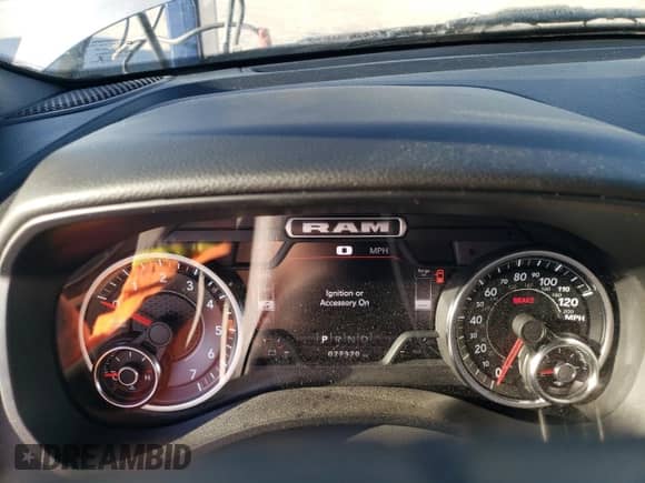 2022 Ram 1500 Lone Star with VIN 1C6SRFFT5NN232761, listed as a Copart auction lot 81259144 with 77,320 mi miles and Salvage title. Bid and sale history available at DreamBid. Image 9.