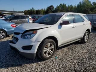 2017 Chevrolet Equinox LS with VIN 2GNALBEKXH1568023, listed as a Copart auction lot 81852325 with 82,661 mi miles and Salvage title. Bid and sale history available at DreamBid. Image 1.