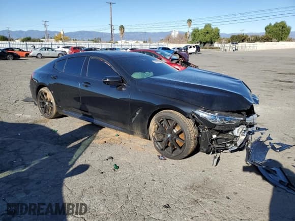 ✅ 2023 BMW 8 Series M850i • VIN: WBAGV8C06PCL57473 • Lot: 39398193. Listed on Copart with Not provided. Free auction sales archive from the USA and detailed vehicle history report at DreamBid. Image 4.