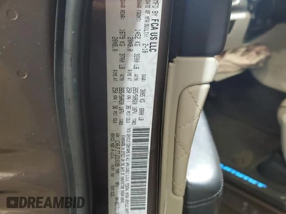 ✅ 2018 Jeep Grand Cherokee Summit • VIN: 1C4RJFJT7JC316169 • Lot: 86236365. Listed on Copart with 59,034 mi. Free auction sales archive from the USA and detailed vehicle history report at DreamBid. Image 13.