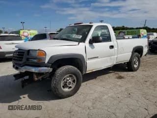 ✅ 2005 GMC Sierra 2500HD Work Truck • VIN: 1GTHK24U85E129927 • Lot: 70572434. Listed on Copart with Not provided. Free auction sales archive from the USA and detailed vehicle history report at DreamBid. Image 1.