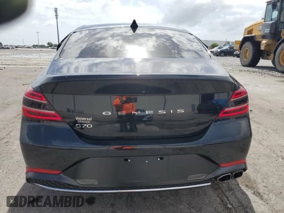 ✅ 2022 Genesis G70 2.0T • VIN: KMTG34TA3NU092952 • Лот: 84927685. Опубликован ранее на Copart с пробегом 69 173 миль. Бесплатный доступ к архиву аукционных продаж из США и подробный отчёт об истории автомобиля на DreamBid. Изображение 6.