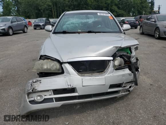 2005 Hyundai Elantra GLS z VIN KMHDN46D15U157116, wystawiony jako Copart lot #68161604 z przebiegiem 140 177 mil mil oraz Szkoda całkowita • Salvage title. Historia ofert i sprzedaży dostępna na DreamBid. Obrazek 5.