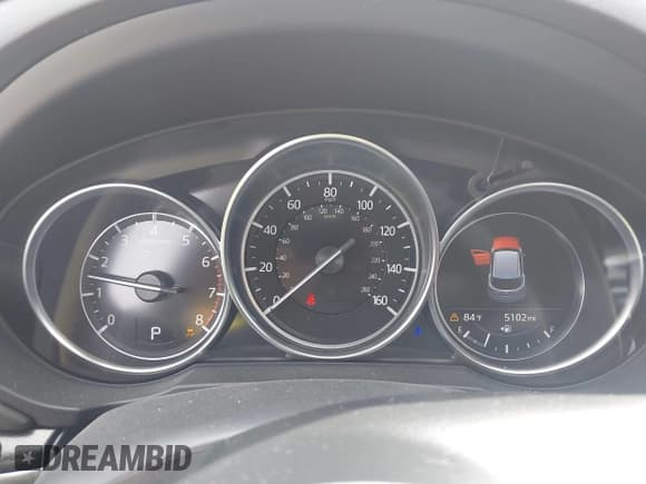 ✅ 2025 Mazda CX-5 S Carbon Edition • VIN: JM3KFBCM4S0600371 • Lot: 43293266. Listed on IAAI with 5,102 mi. Free auction sales archive from the USA and detailed vehicle history report at DreamBid. Image 7.