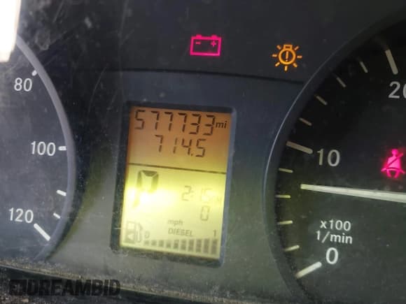 ✅ 2012 Mercedes-Benz Sprinter Cargo • VIN: WD3PE8CB1C5704155 • Lot: 43290369. Listed on IAAI with 577,733 mi. Free auction sales archive from the USA and detailed vehicle history report at DreamBid. Image 15.