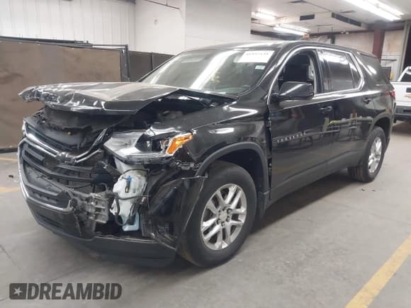 ✅ 2020 Chevrolet Traverse LS • VIN: 1GNERFKW1LJ185651 • Lot: 41937135. Listed on IAAI with 81,714 mi. Free auction sales archive from the USA and detailed vehicle history report at DreamBid. Image 2.