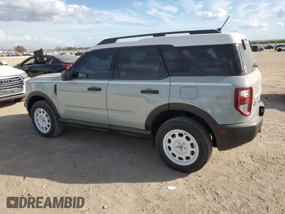 ✅ 2024 Ford Bronco Sport Heritage • VIN: 3FMCR9G69RRE50658 • Lot: 89914685. Listed on Copart with 42,398 mi. Free auction sales archive from the USA and detailed vehicle history report at DreamBid. Image 2.