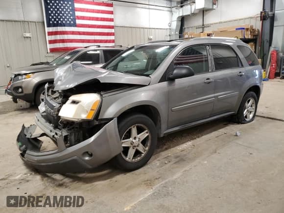 ✅ 2005 Chevrolet Equinox LT • VIN: 2CNDL73F456021283 • Лот: 57711345. Опубликован ранее на Copart с пробегом 204 927 миль. Бесплатный доступ к архиву аукционных продаж из США и подробный отчёт об истории автомобиля на DreamBid. Изображение 1.