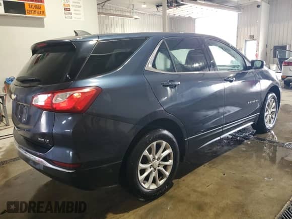 2018 Chevrolet Equinox LT z VIN 3GNAXSEV0JL356220, wystawiony jako Copart lot #85312815 z przebiegiem 116 323 mil mil oraz Szkoda całkowita • Salvage title. Historia ofert i sprzedaży dostępna na DreamBid. Obrazek 3.