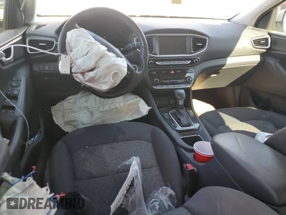 2017 Hyundai Ioniq SEL с VIN KMHC75LC5HU056799, выставлен на аукционе Copart как лот 79114684 с пробегом Не указан миль и Списание • Salvage title. История ставок и продаж доступна на DreamBid. Изображение 8.