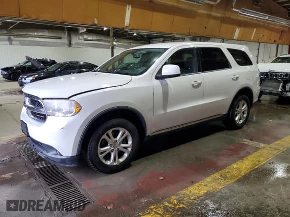 ✅ 2013 Dodge Durango SXT • VIN: 1C4RDHAG9DC673945 • Lot: 91033695. Listed on Copart with 158,454 mi. Free auction sales archive from the USA and detailed vehicle history report at DreamBid. Image 1.