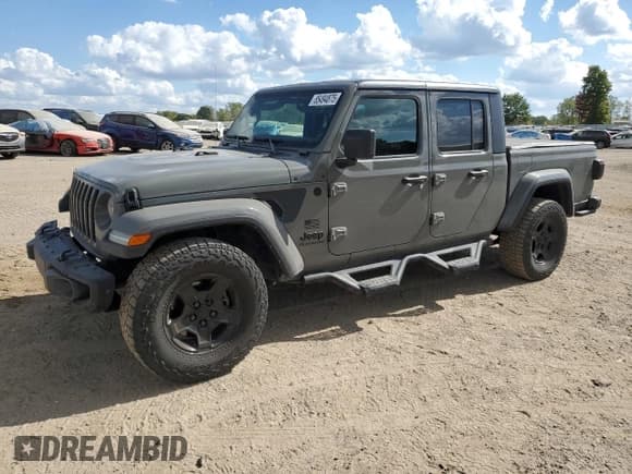 ✅ 2021 Jeep Gladiator Freedom • VIN: 1C6HJTAG7ML576399 • Lot: 85494875. Listed on Copart with 48,123 mi. Free auction sales archive from the USA and detailed vehicle history report at DreamBid. Image 1.
