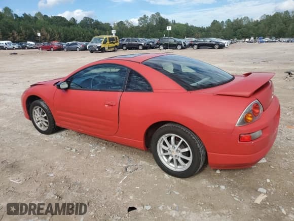 ✅ 2001 Mitsubishi Eclipse GS • VIN: 4A3AC44G51E117911 • Lot: 83950785. Listed on Copart with 184,343 mi. Free auction sales archive from the USA and detailed vehicle history report at DreamBid. Image 2.