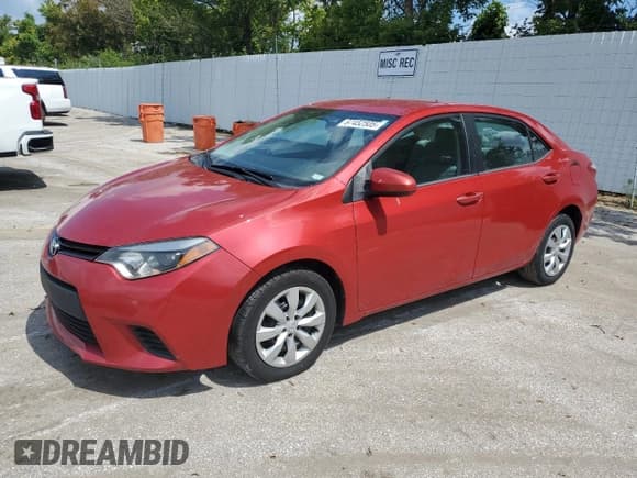 ✅ 2014 Toyota Corolla L • VIN: 2T1BURHE0EC081063 • Lot: 67452505. Listed on Copart with 120,929 mi. Free auction sales archive from the USA and detailed vehicle history report at DreamBid. Image 1.